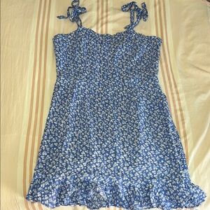 Bardot Blue Floral Dress